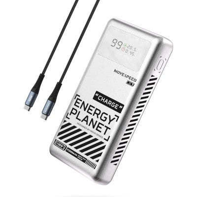 Turbo Charge 130 Watt Energy Planet Laptop Power Bank 25,000mAh