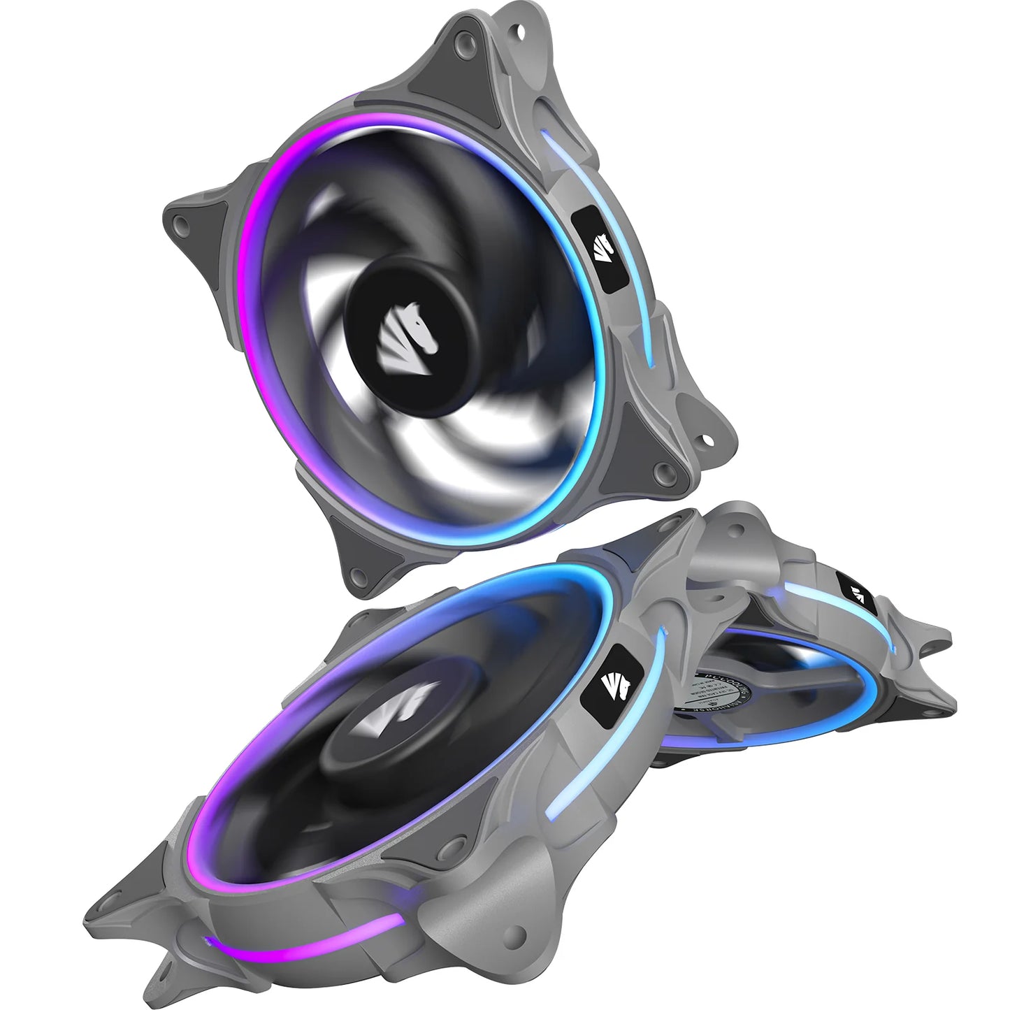 Asiahorse FS-9001 RGB 3 Pack 120mm PC Fan with Fan Remote Controller