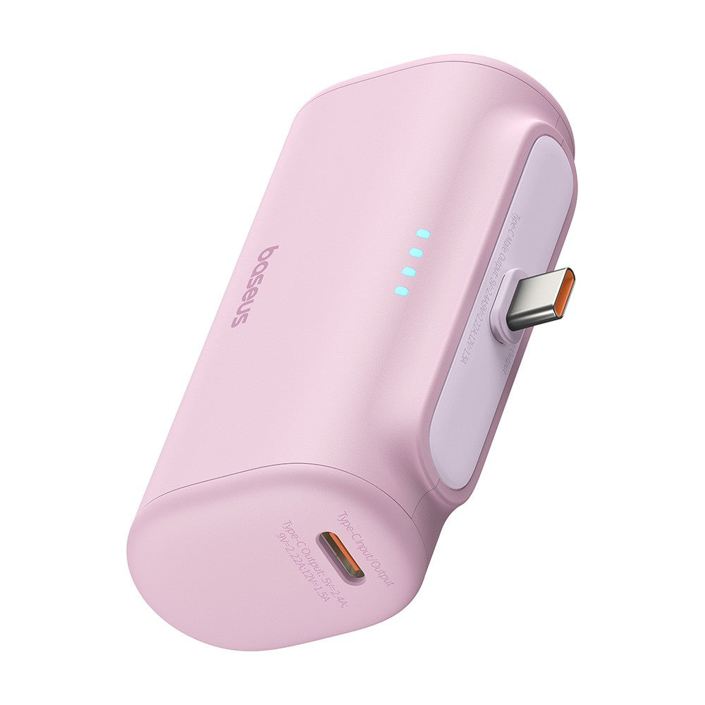 Baseus 20 Watts Compact Fast Charge Type-C Adaptor 5000mAh Power Bank