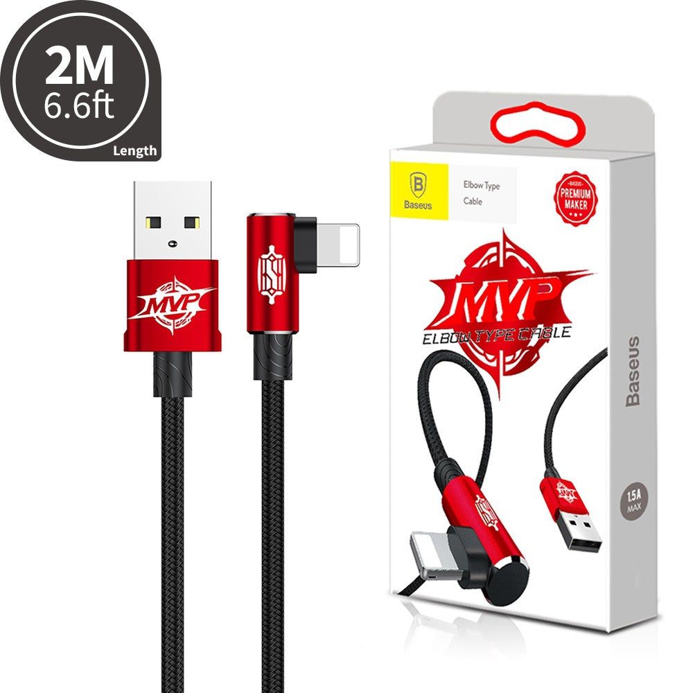 Baseus MVP Fast Charging Elbow Cable USB For IP (Gaming)