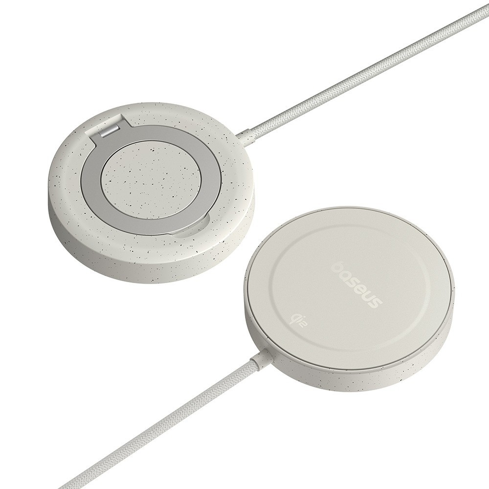 Mini4 Magnetic Wireless Charger 15W 2 in 1 with Built in Stand (Qi2 Certified)