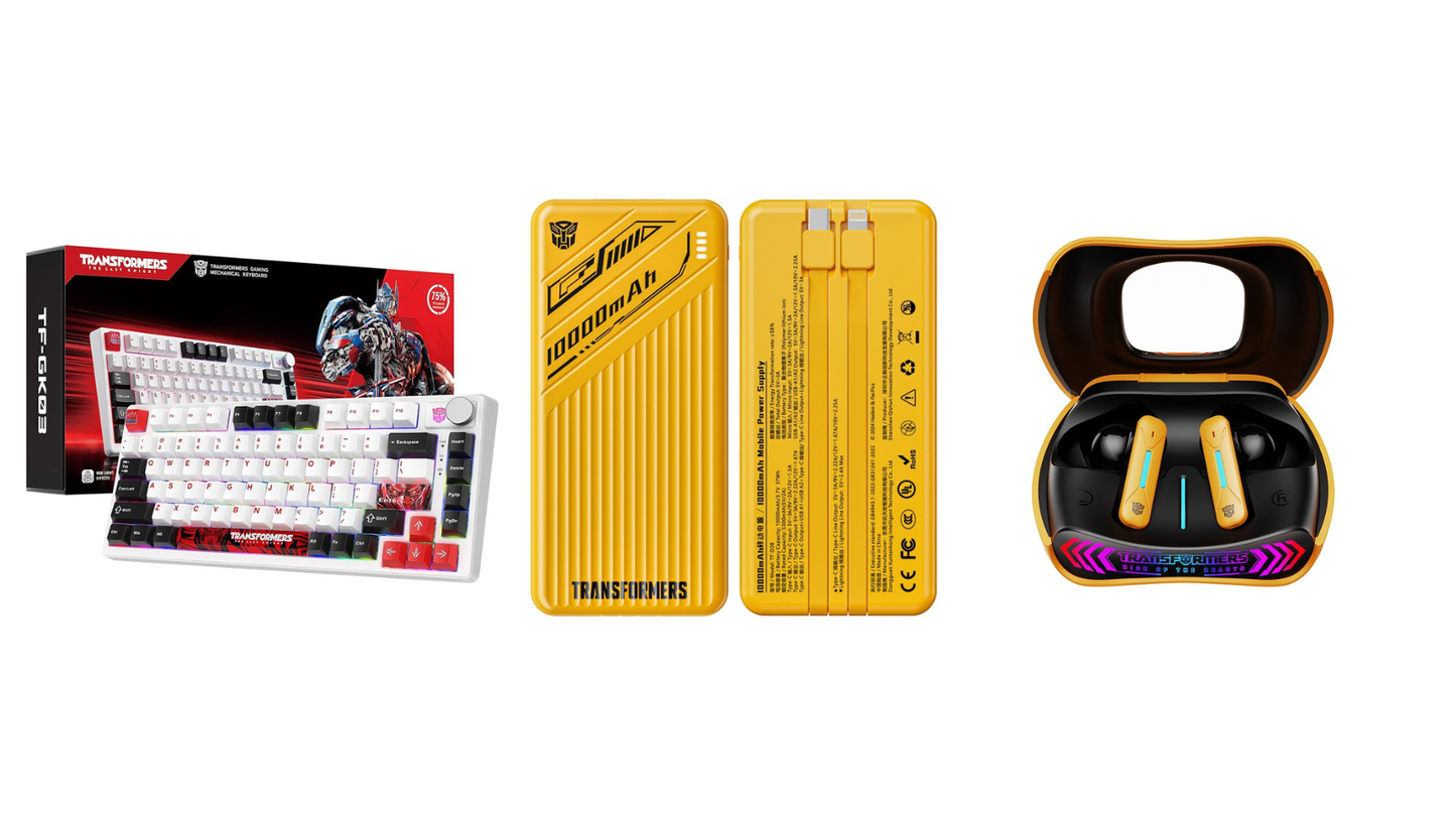 Transformers Mechanical Keyboard RGB Optimus Prime Autobot (81 Keys Layout) PLUS Bundle Options