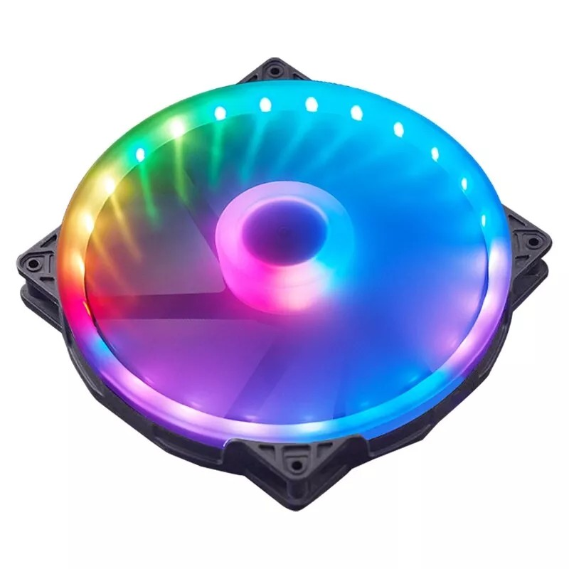 High Performance Premium Halo ARGB 200mm PC Fans (Hydraulic Bearings)