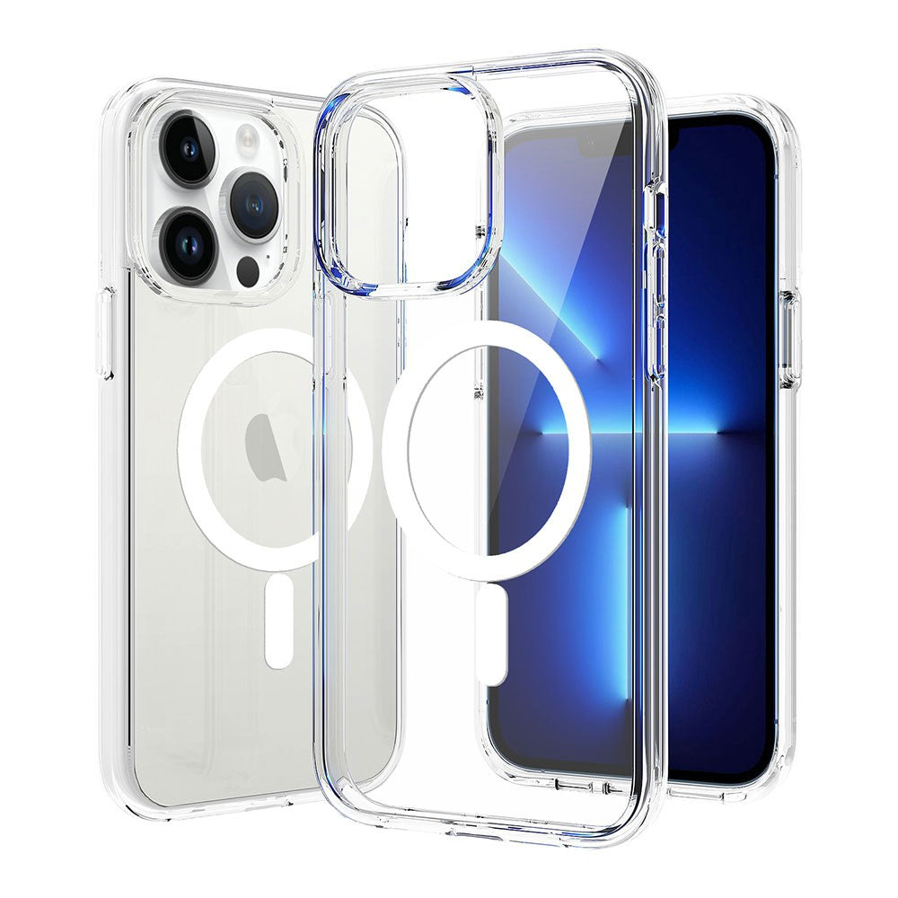 iPhone 15 Series - Military Grade Shockproof Magsafe Transparent Case