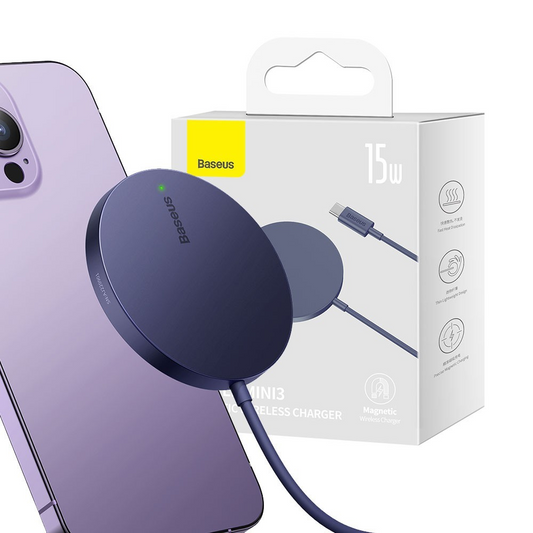 Mini3 Magnetic Wireless Charger 15W (Qi Certified)