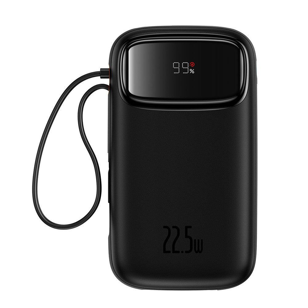 Baseus 22.5 Watt Dual Integrated Cable Portable Fast Charger (2nd Gen)