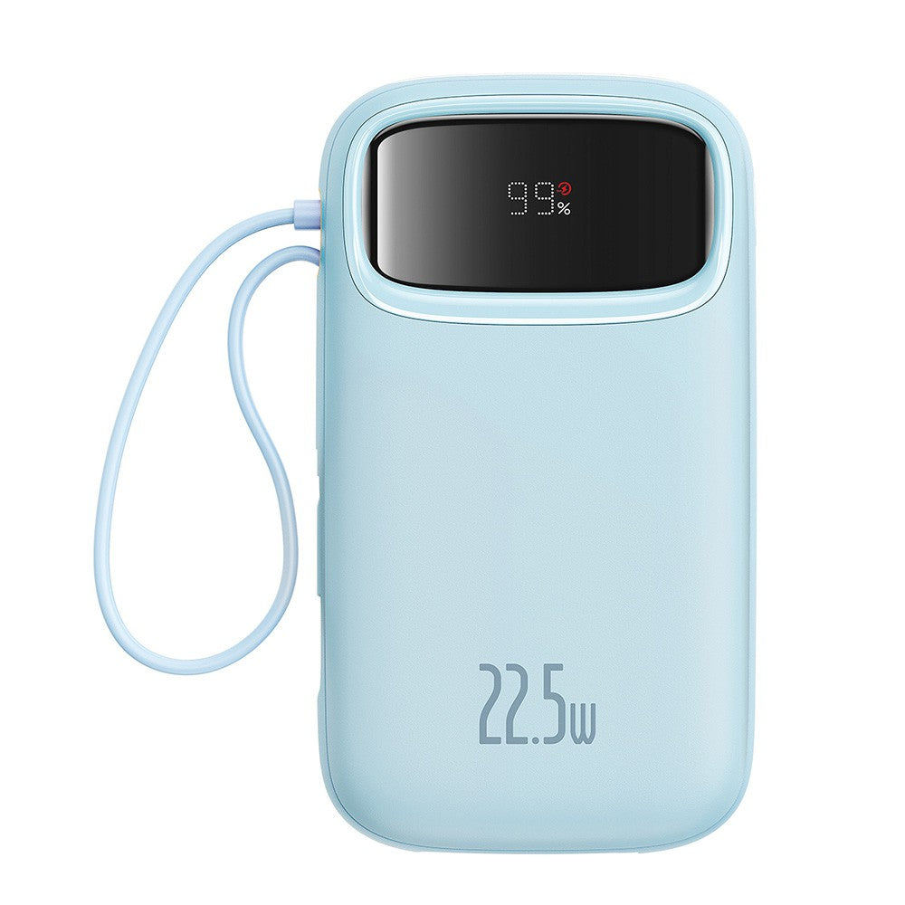 Baseus 22.5 Watt Dual Integrated Cable Portable Fast Charger (2nd Gen)