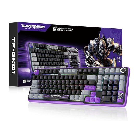 Transformers Mechanical Keyboard RGB Megatron Decepticon (101 Keys Layout) PLUS Bundle Options