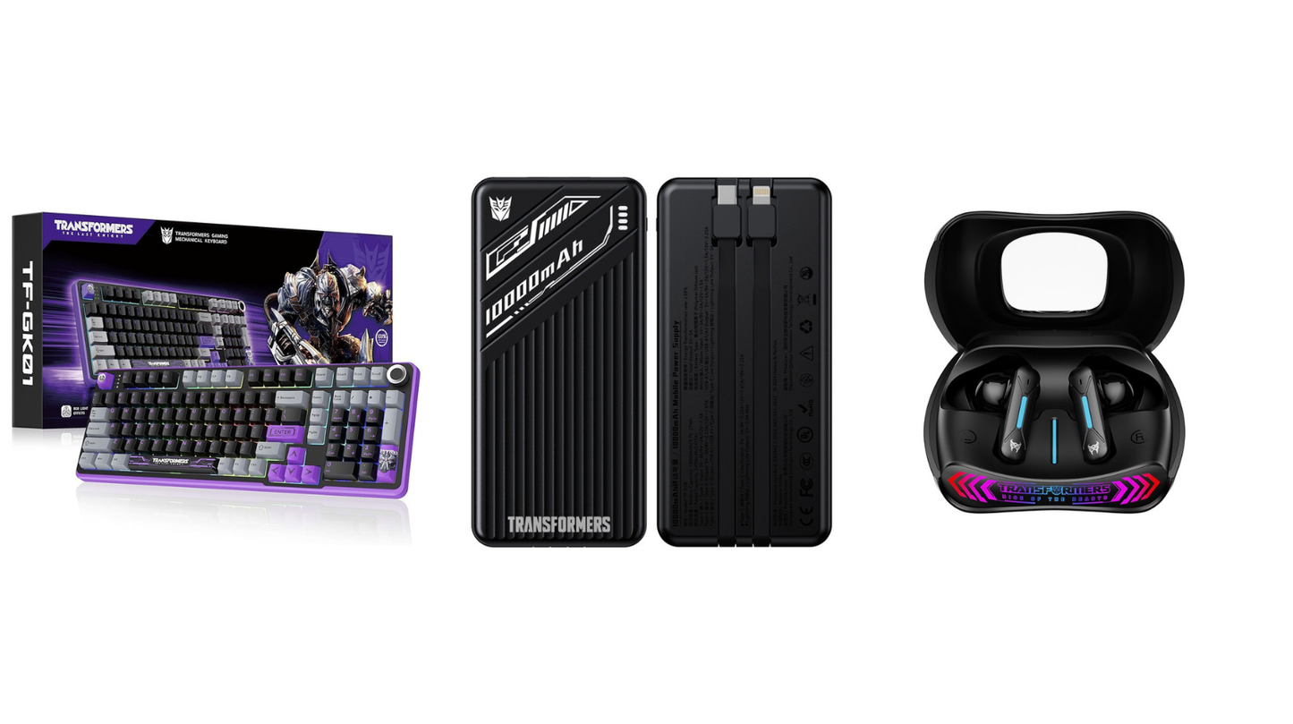 Transformers Mechanical Keyboard RGB Megatron Decepticon (101 Keys Layout) PLUS Bundle Options