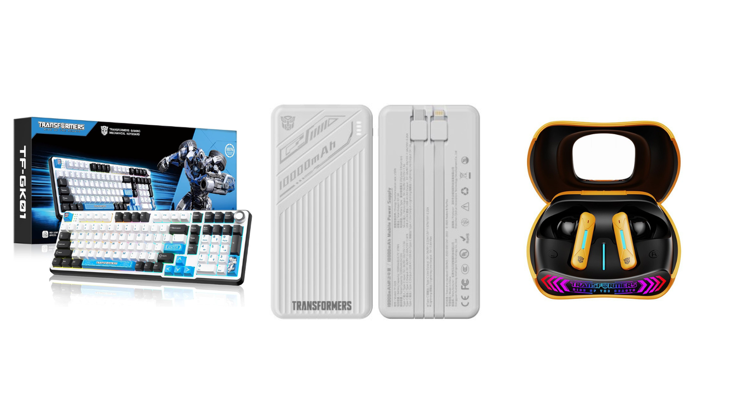 Transformers Mechanical Keyboard GKO1+ RGB Mirage Autobot (101 Keys Layout) PLUS Bundle Options
