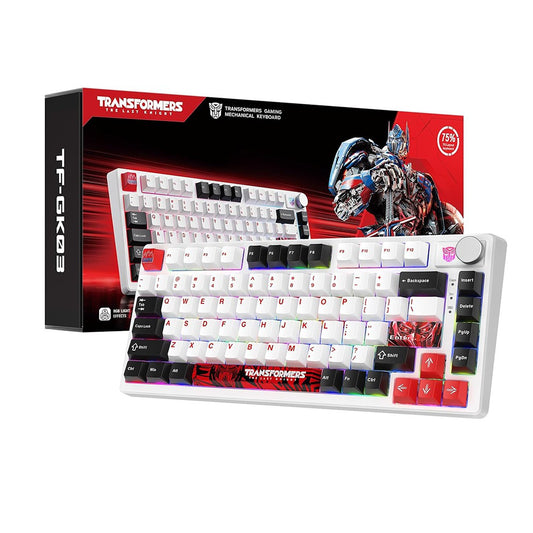 Transformers Mechanical Keyboard RGB Optimus Prime Autobot (81 Keys Layout) PLUS Bundle Options