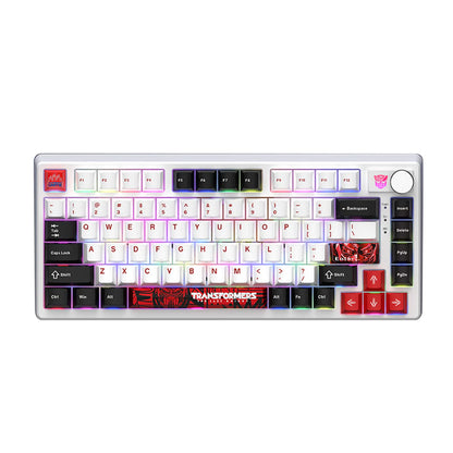 Transformers Mechanical Keyboard RGB Optimus Prime Autobot (81 Keys Layout) PLUS Bundle Options