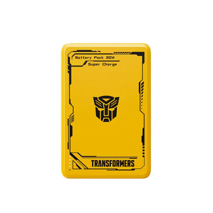 Transformers TF-D29 Thin Wireless Power Bank Magnetic 5,000mAh BONUS FREE Type C to Lightning Cable (1.5m)