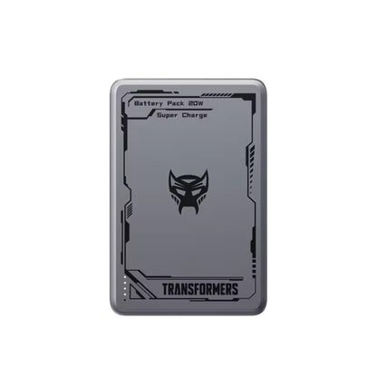 Transformers TF-D29 Thin Wireless Power Bank Magnetic 5,000mAh BONUS FREE Type C to Lightning Cable (1.5m)