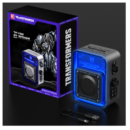 Transformers Portable Speaker (TF-Y02) with BONUS 4 in 1 Cable (Savings $39)