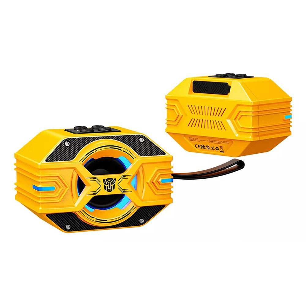 Transformers Portable Speaker (TF-Y03) with up to 10 Hour Playtime.