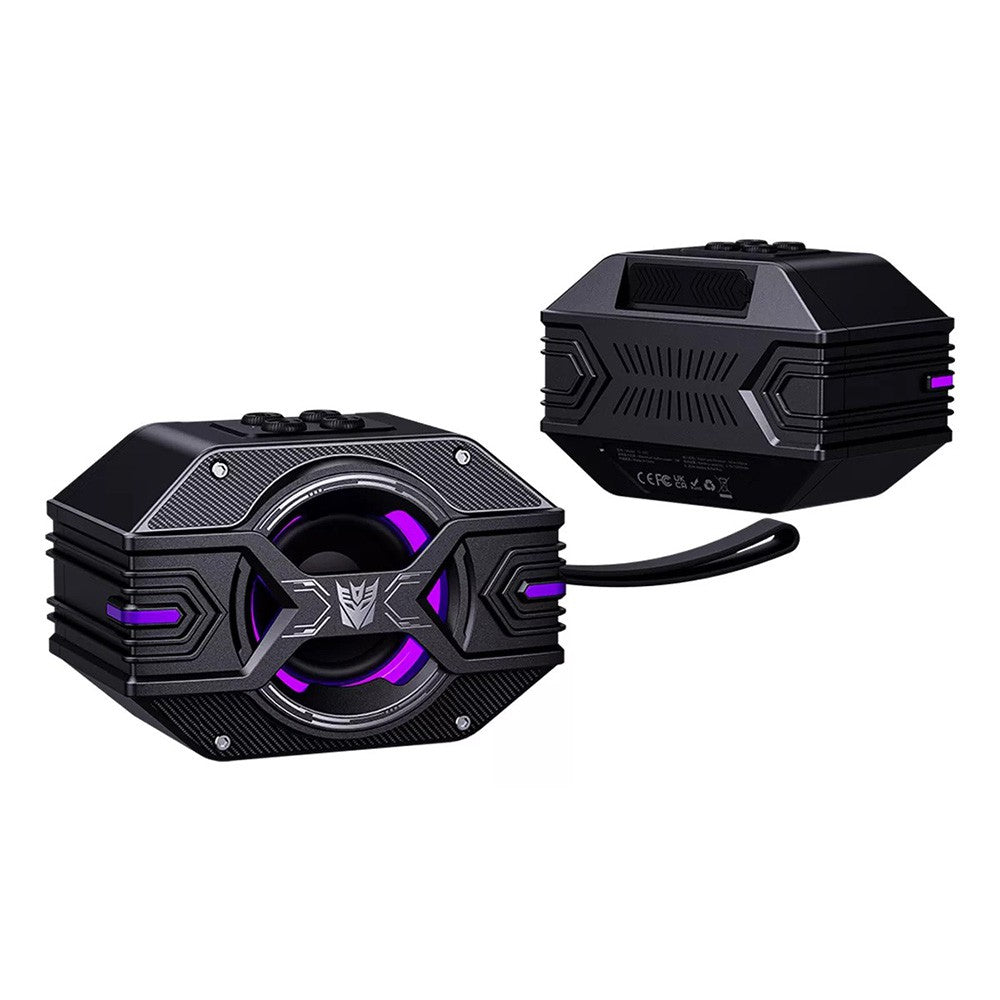 Transformers Portable Speaker (TF-Y03) with up to 10 Hour Playtime.